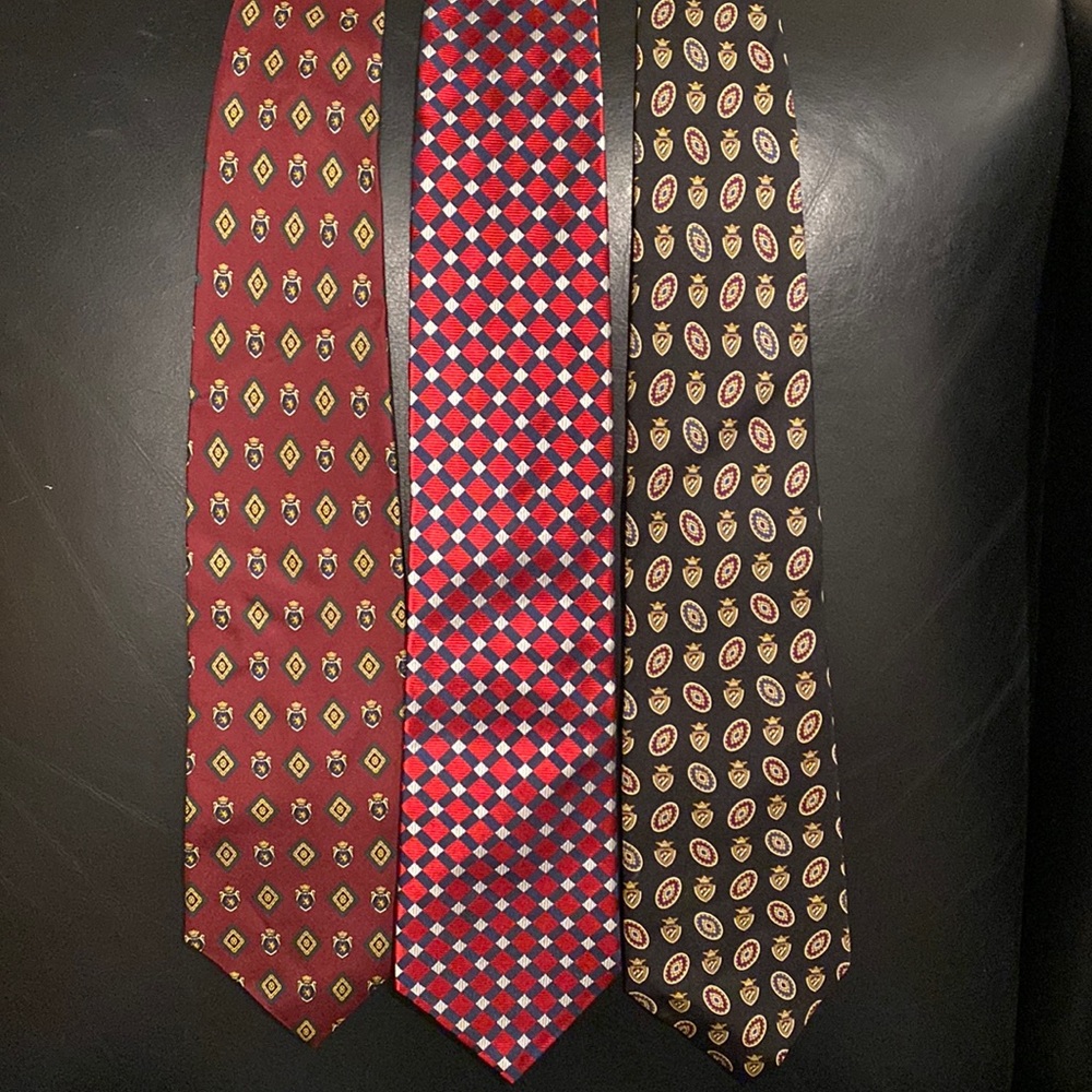 Set of three mens Tommy Hilfiger neckties